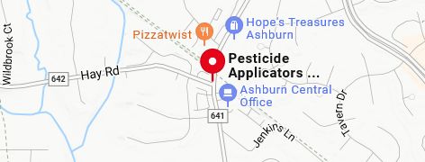 Map of Pesticide